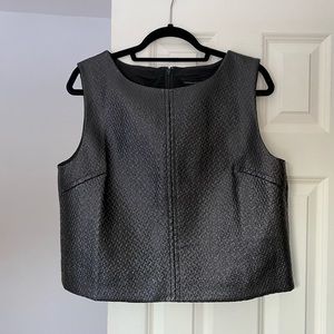 NWT Banana Republic Structured Cropped Shell - L